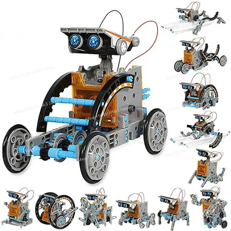 12-in-1 Solar-Roboter STEM-Bau – Stem Solar Robot Kit For Kids Bewertung und Preis