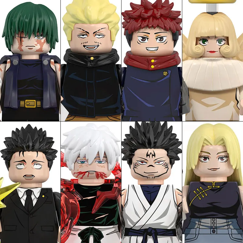 Jujutsu Kaisen Bausteine 48 St – Building Blocks Bewertung und Preis