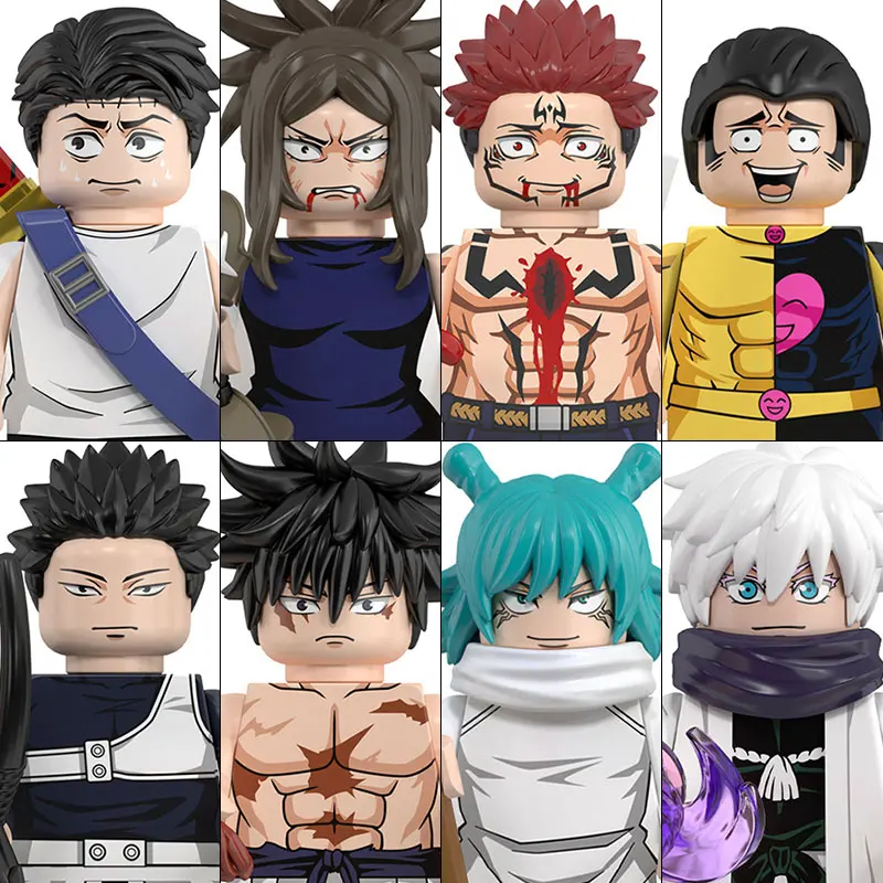 Jujutsu Kaisen Bausteine 48 St – Building Blocks Bewertung und Preis