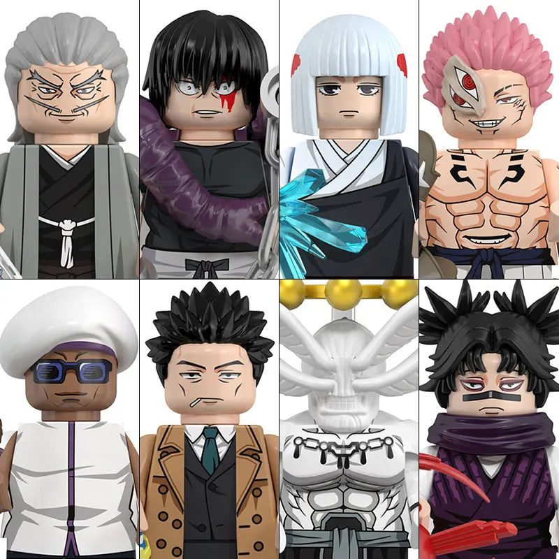 Jujutsu Kaisen Bausteine 48 St – Building Blocks Bewertung und Preis