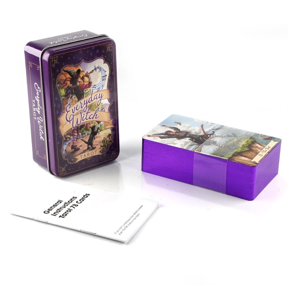 10,3 * 6 cm alltägliches Hexen – Tarot Cards Deck With Guidebook Bewertung und Preis