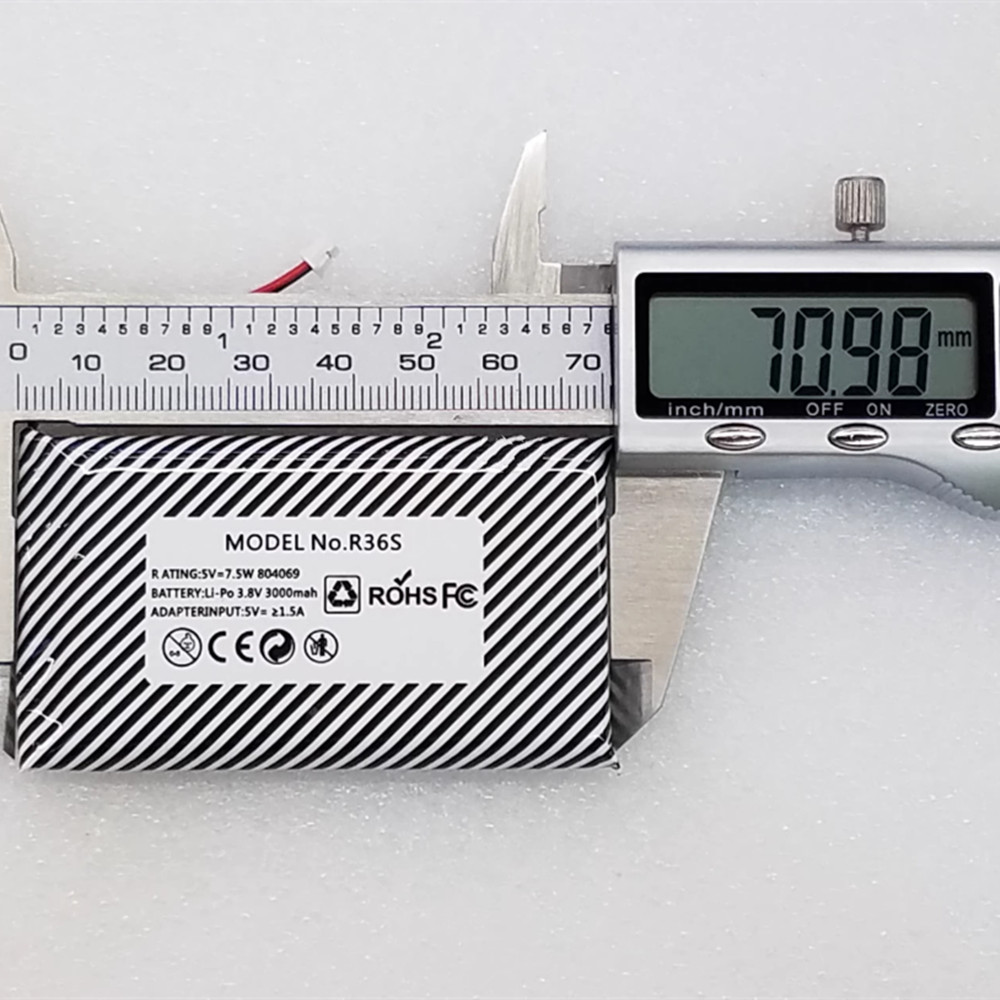 Batterie für 3,7 V 3100 mAh fü – Retro Handheld Game Console R36S Bewertung und Preis